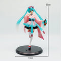 20cm Hatsune Miku Anime Action Figural New Tokyo Kimono PVC Decor Anime Action Figure Model Toy Doll Collectibles Christmas Gift