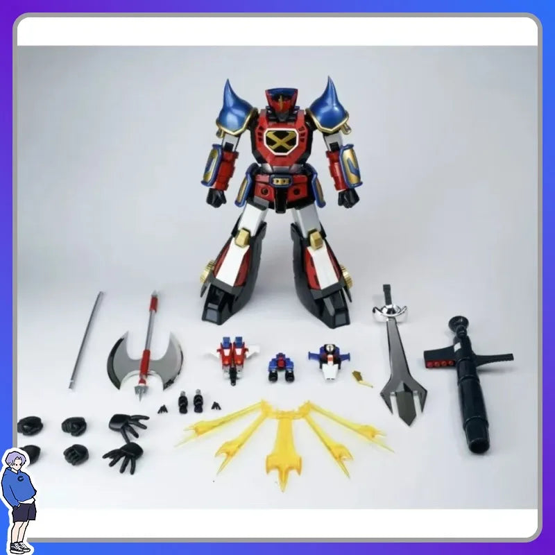 In Stock MM-01 POSE+ SENGOKU MAJIN GOSHOGUN Macron 1 Movable Model Toys Demon Model Planet War-god