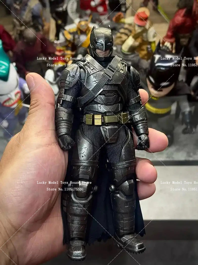 Manipple Studio M074 1/12 Scale Heavy Armored Bat Mask Dark Hero Action Figure Super Flexible 6inch Male Soldier Model Gifts