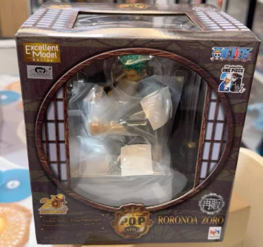 【SF】In Stock MegaHouse EXCELLENT MODEL ONE PIECE Roronoa Zoro 1/8 Scale Figures Model Collection Gift