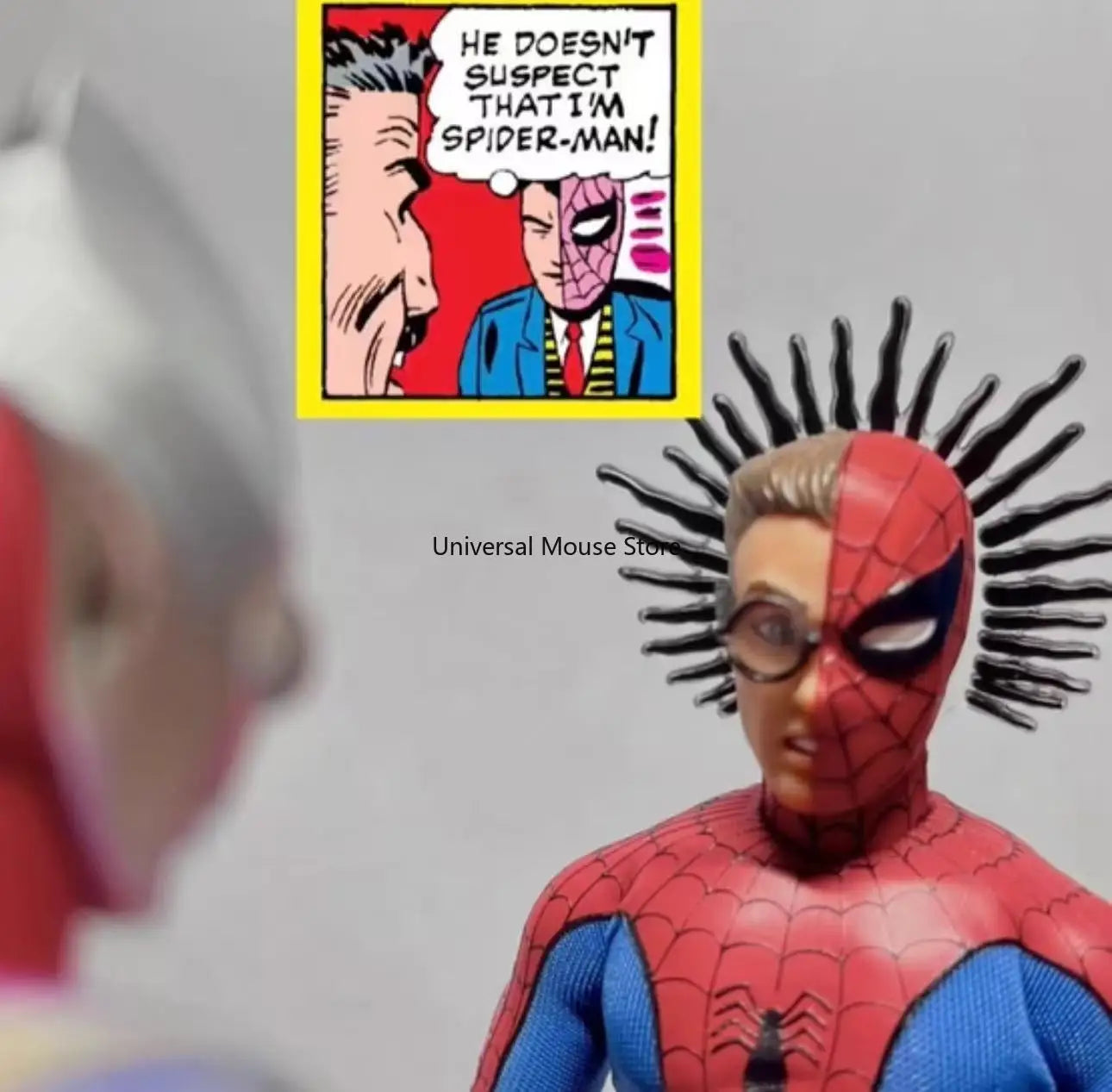 Mezco Spider-Man Ant Peter Parker Can Use Figure 6 Inches