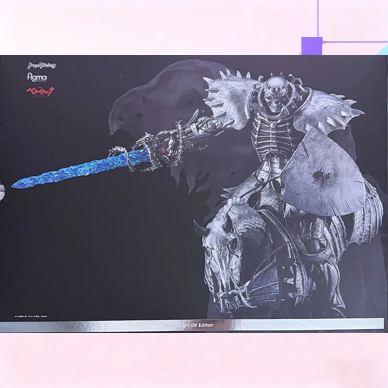 In Stock MAX Factory Original Box FIGMA 634-DX SKULL KNIGHT DX EDITION Action Figure Model Toy Gift for Kid Foam Box Packaging