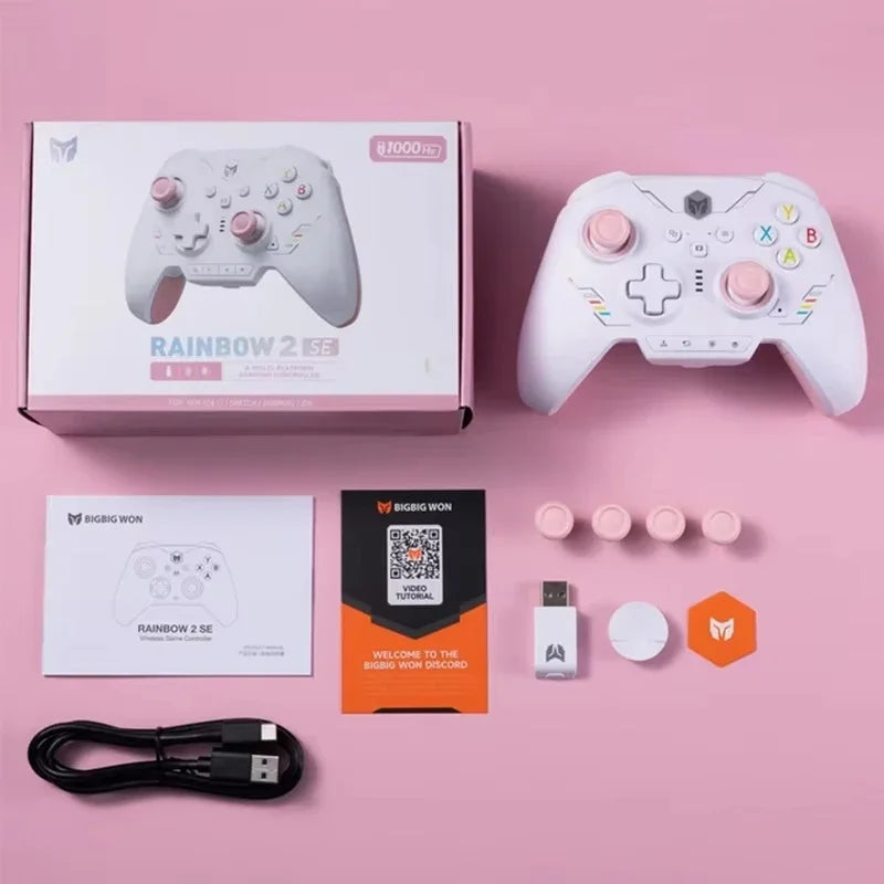 BIGBIG WON Rainbow2 SE/PRO Wireless Gamepad Game Control  Hall Effect Trigger Bluetooth Gamepad for Switch/PC/Android/iOS