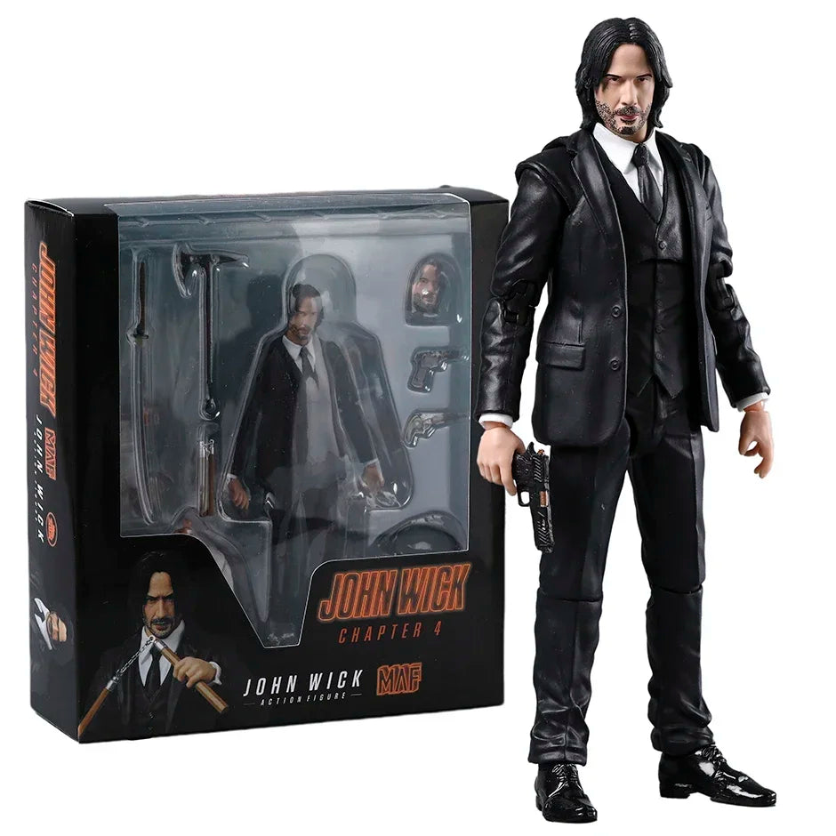 Medicom MAFEX No.212 John Wick Chapter 4 Action Figure Model Toy Gift For Collection