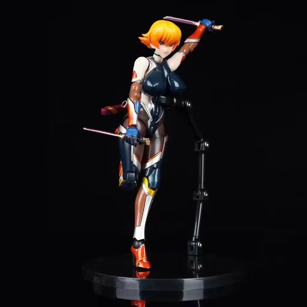 Second Axe Asagi Igawa Actionfigur Taimanin-Serie Figur Native Rocket Boy Modell PVC-Statue Puppensammlung Geburtstagsspielzeuggeschenk
