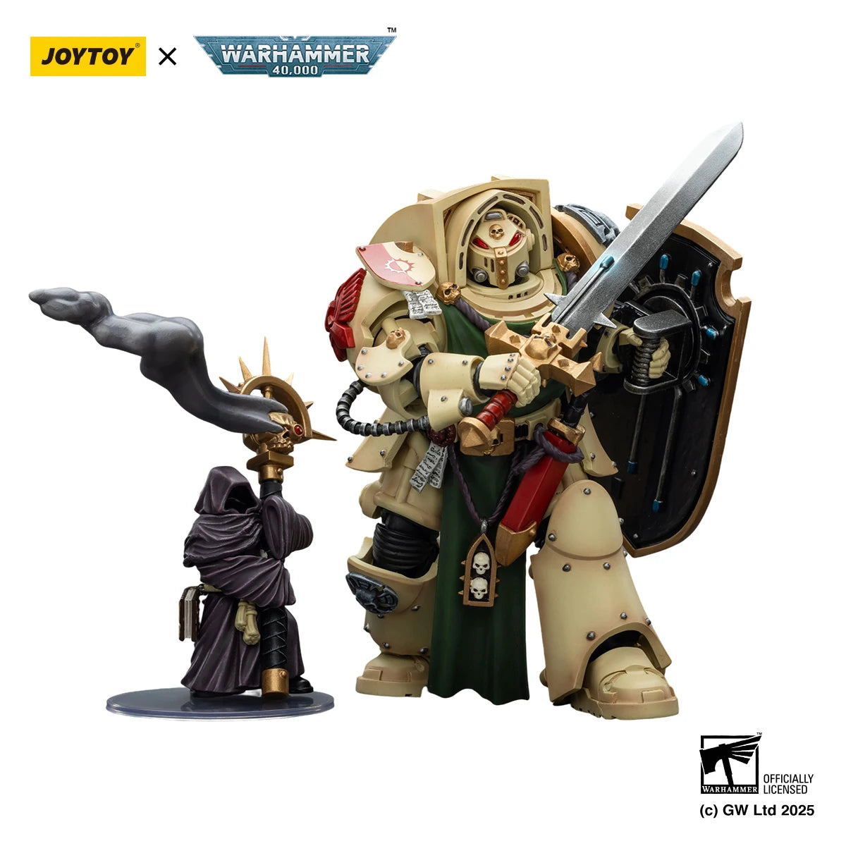 JOYTOY 1/18 Action Figure Warhammer40K Dark Angels Deathwing Knight 1 2 3 figure toys
