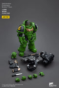 in Stock JOYTOY 40K 1/18 Salamanders Eradicators Sergeant Bragar Brother Xavak T'Kren Action Figures Model Gift for Collection