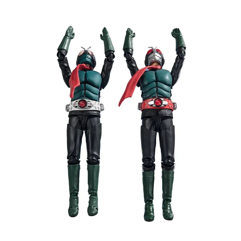 Spot Direct Delivery Bandai Original Kamen Rider Anime Model SHF MASKED RIDER No.2 Action Figure Toys For Children Gift