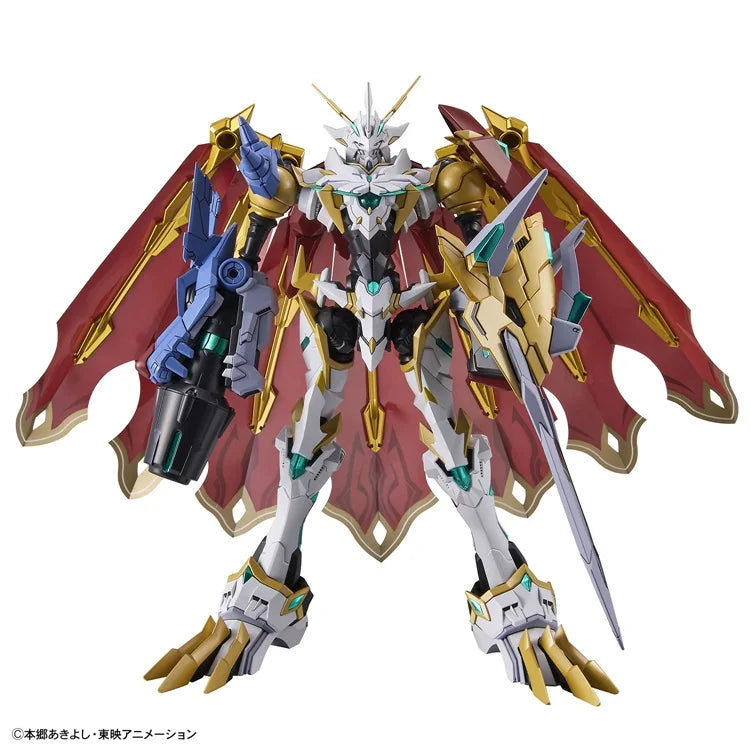 Bandai Original Digimon Omnimon (X Antibody) Figure-rise Standard Amplified Figure Model Collection Toy Gift
