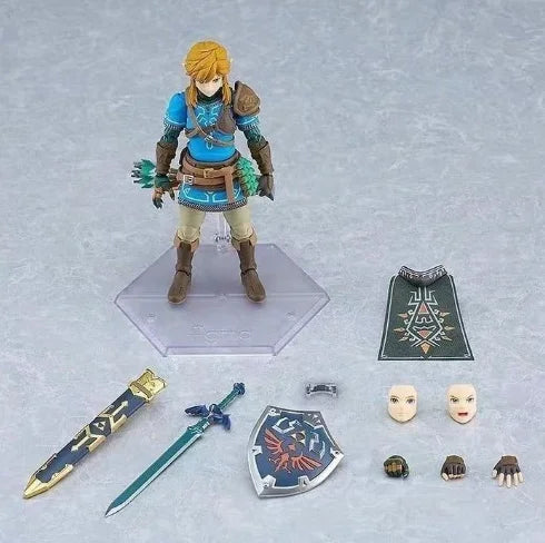 Neue Figma 626 Link Tränen des Königreichs Link 626 Dx Auf Lager Anime Action-Sammlung Figuren Modell Spielzeug Kinder Geschenk