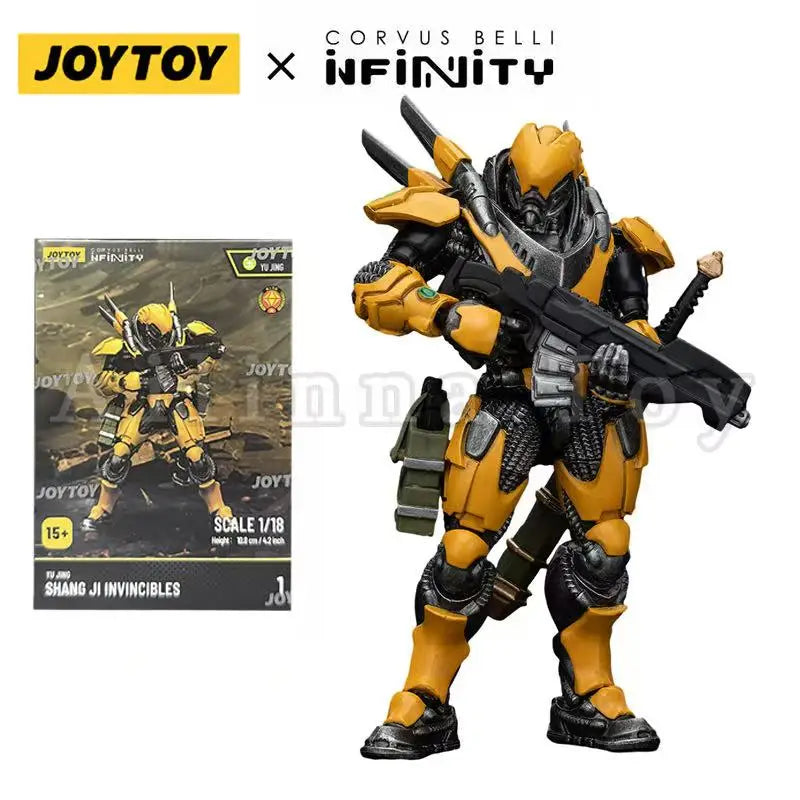 JOYTOY 1/18 Action Figure Infinity Yu Jing Blye Wolf Mongol Cavalry Wu Ming Assault Corps Anime Toy