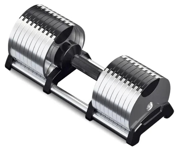 Hantelset mit verstellbaren Gewichten, neues Design, für Fitnessstudio und Fitness, freie Gewichte, 4-kg-Schritte