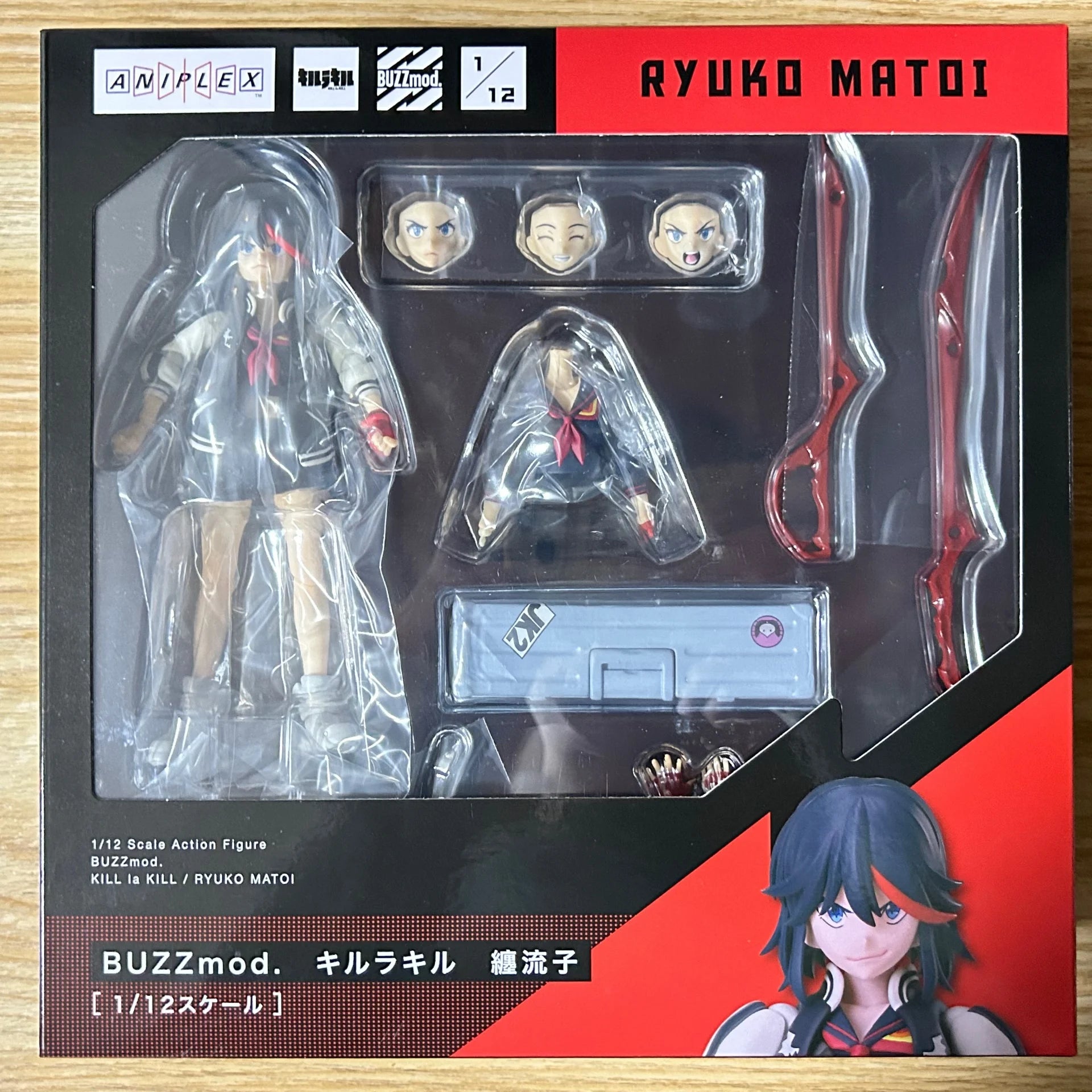 In stock  ANIPLEX+  KILL la KILL BUZZmod.Kill la Kill Yuruko   Figures Anime Model Genuine Boxed Toy Gift