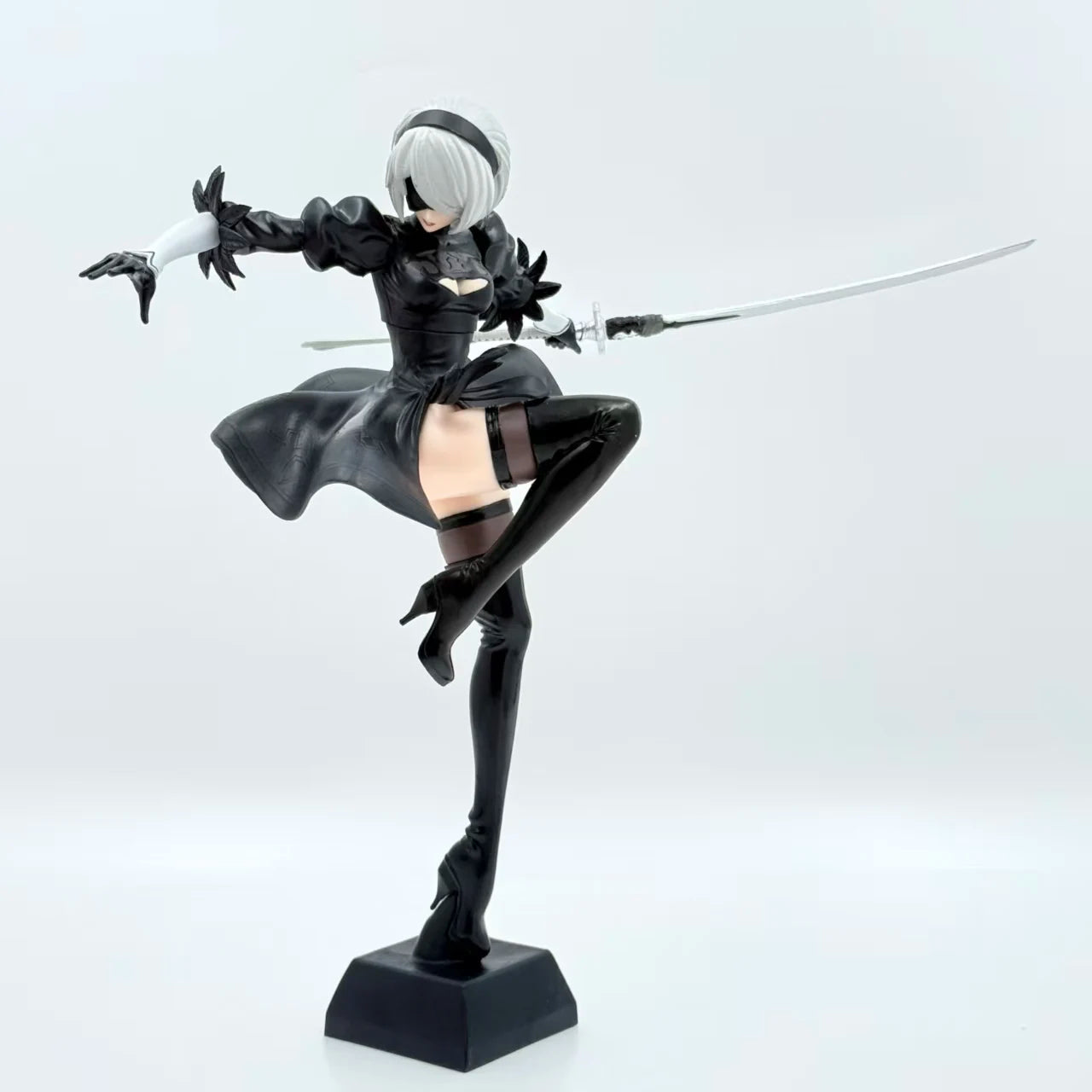 24CM NieR Automata YoRHa No. 2 Type B figma 2B Lifeform Kaine Nier PVC екшън фигурка кукла модел колекционерска статуетка фигурка подарък