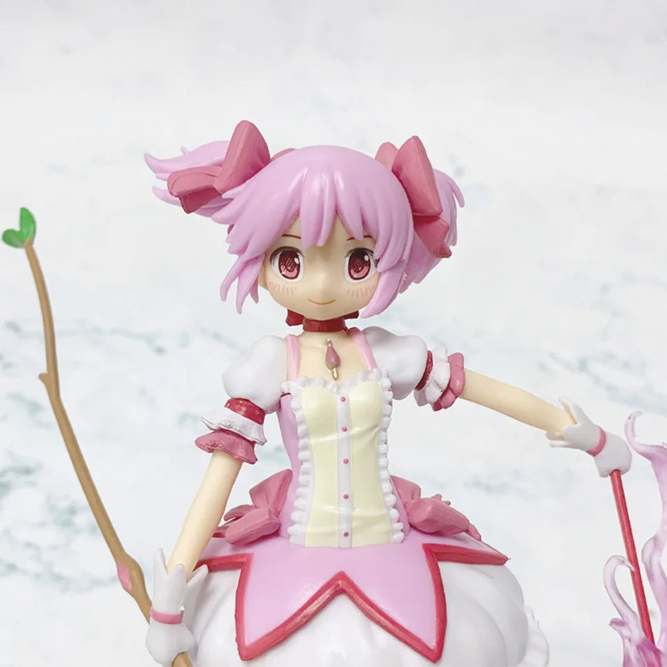 17-23cm Puella Magi Madoka Magica Aniem Figure Kaname Madoka Action Figure Magic Girl Model Decor Statue Dolls Toys SF Gifts