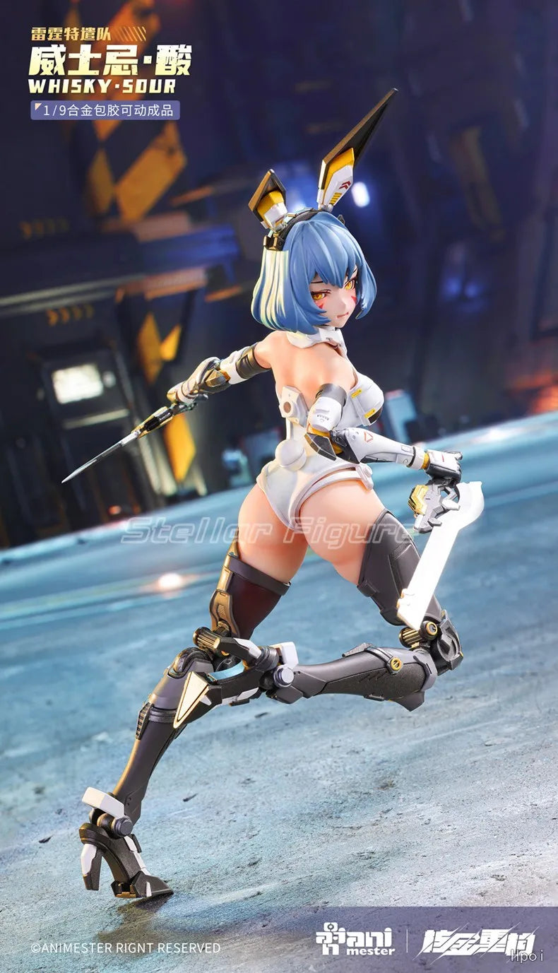 【SF】In Stock Original Nuclear Gold Reconstruction AniMester Whiskey SOUR 1/9 Scale Figure Anime Model Collection