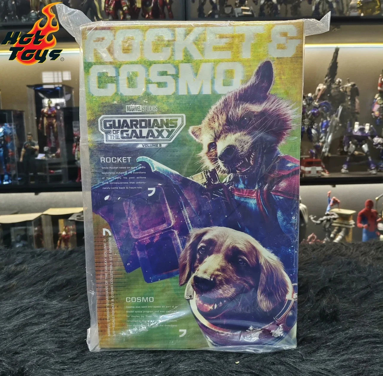 Brand New In Stock HOTTOYS HT MMS548 MMS708 Marvel Avengers 4 Rocket Raccoon Action Figure Model Toys Collection Fans Gifts