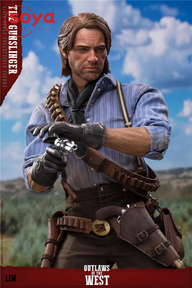 LIMTOYS LIM008 1/6 Scale Western Cowboy Arthur Action Figure 12'' Male Soldier Figurine Full Set Collectible Model Toy