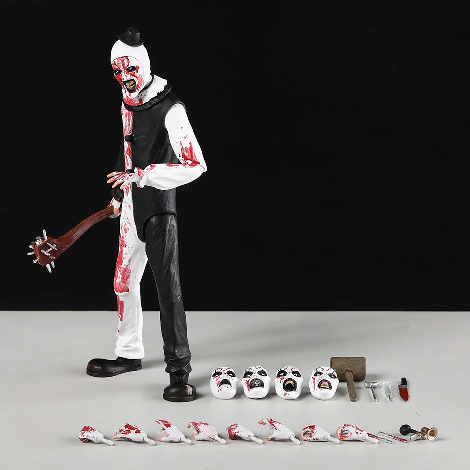 NECA Terrifier 2 Ultimate Art The Clown Blood Splattered Action Figure