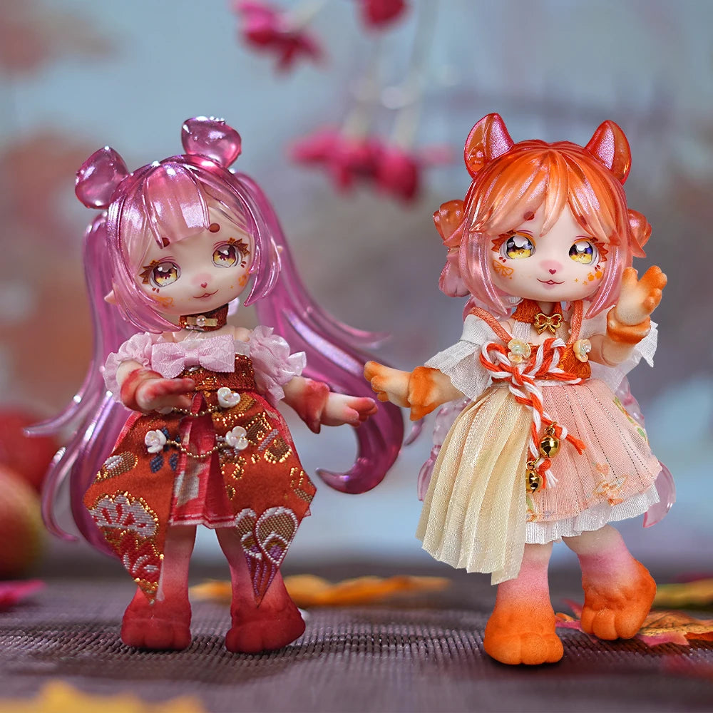 ICY DBS Maytree OB11 Doll Special Offer Surprise Blind Box Animal Body Beast Spring Forest Series Collection SD Gift