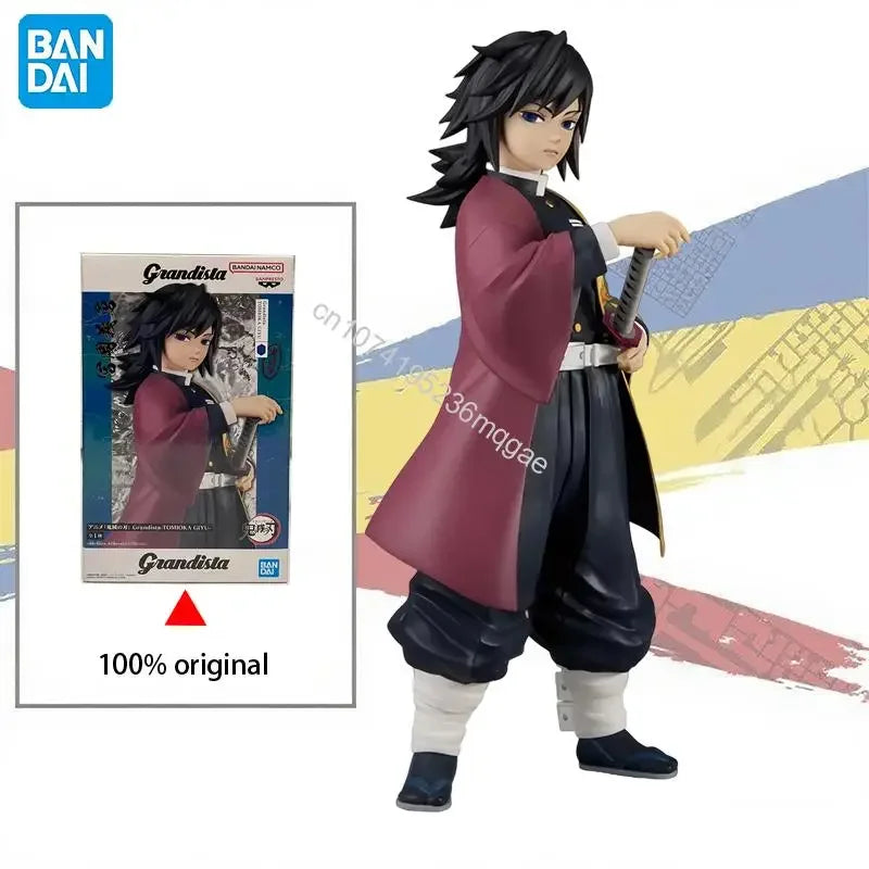 In Stock BANDAI Demon Slayer Grandista Tomioka Giyu About 24Cm Figure Anime Model Genuine Boxed Toy Christmas gifts