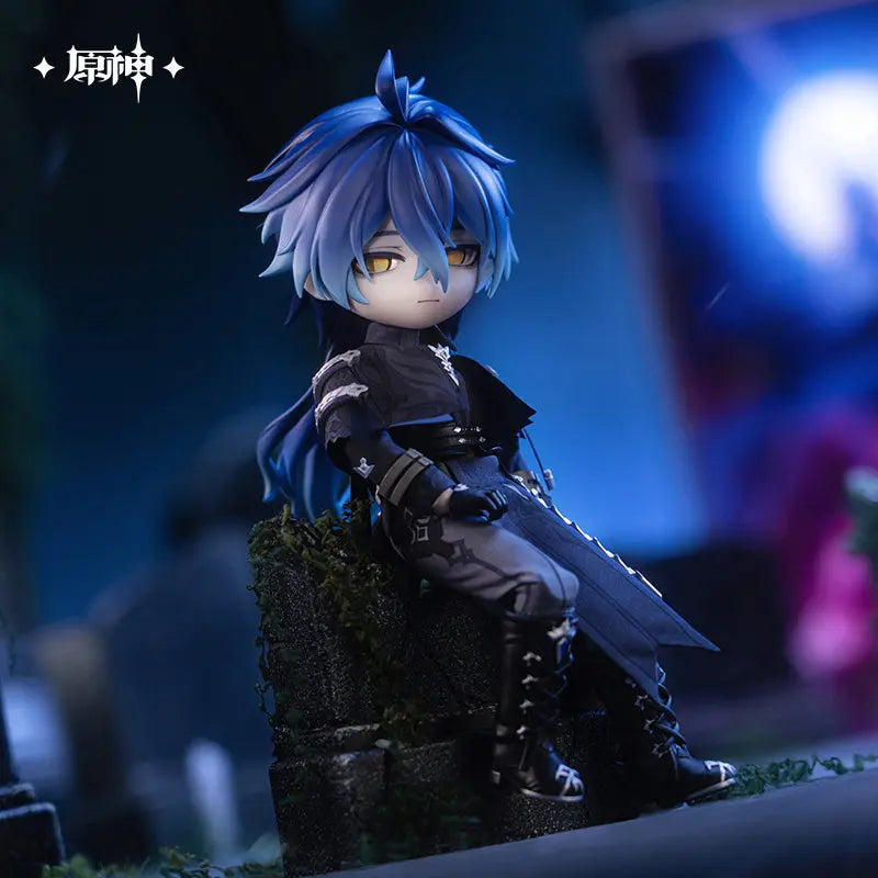 [December Pre Sale] Genuine Genshin Impact Kyrrell Chudomirovich Flins Dress Up Mobile Doll 16cm Figurine Model Anime Toy Gift
