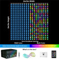 400-800 LED RGB интелигентни светлини за завеси с музика, управление чрез приложение и дистанционно, LED парти светлини за сватба/Свети Валентин/Рожден ден