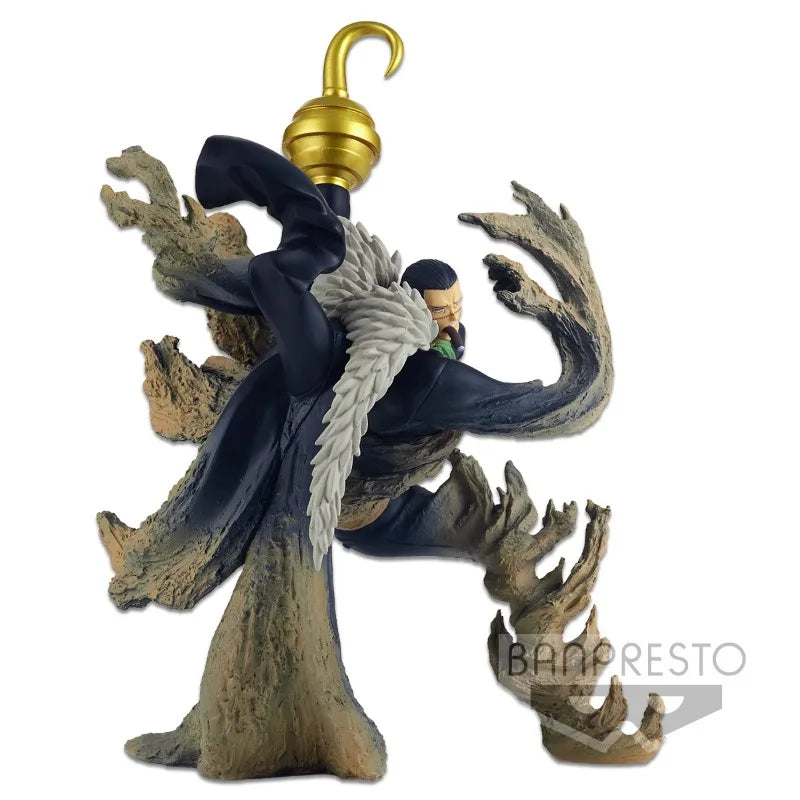 Bandai Original BANPRESTO Anime One Piece Sir Crocodile PVC Actionfigur Sammlerstück Kinderspielzeug Geschenk Puppe