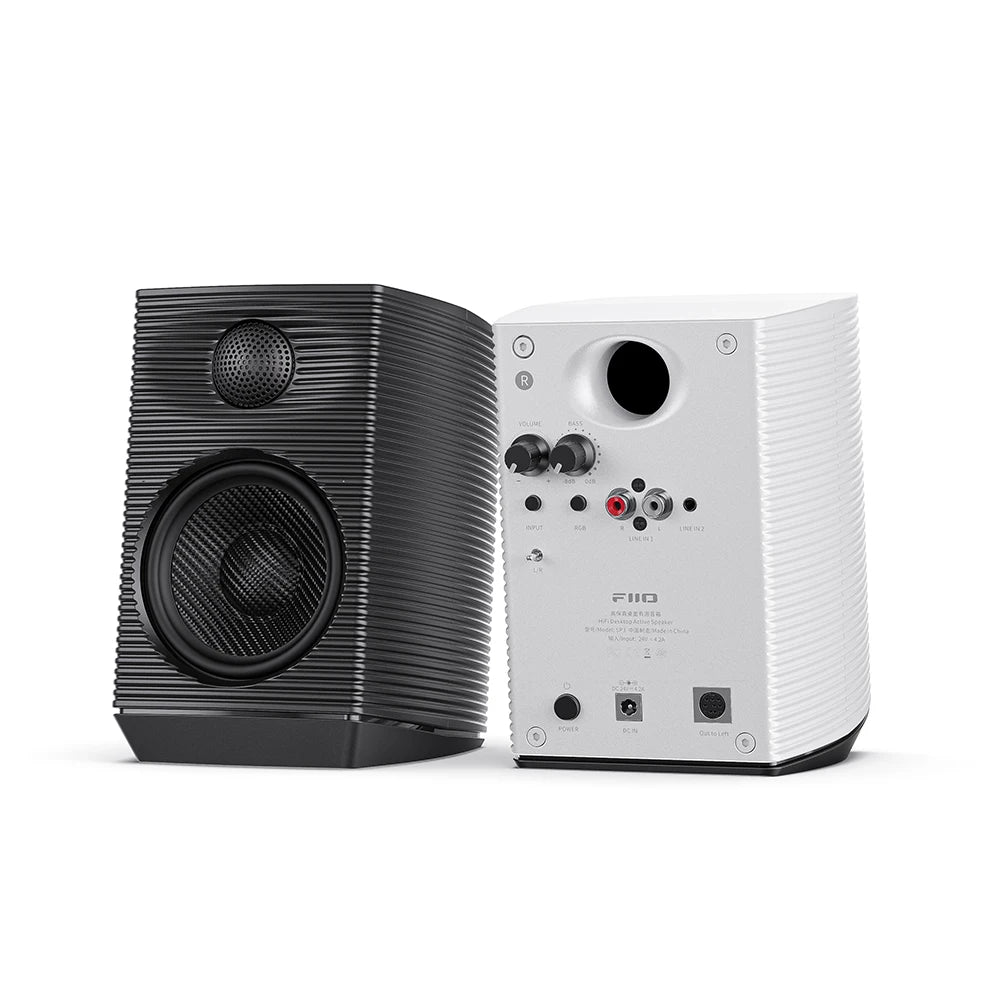 FiiO SP3 SP3BT Powered HiFi Active Desktop Speaker Subwoofer 80W Stereo Computer Speakers Home Music System with AUX Audio/RCA