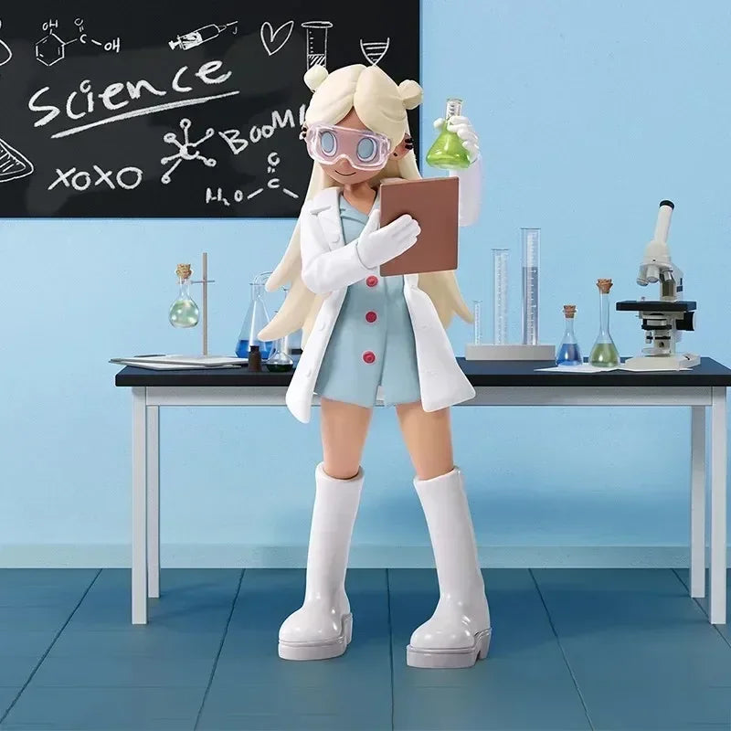 POP MART Peach Riot Rush Hour Series Blind Box Toys Kawaii Anime Action Figure Surprise Desktop Decoration Mystery Box