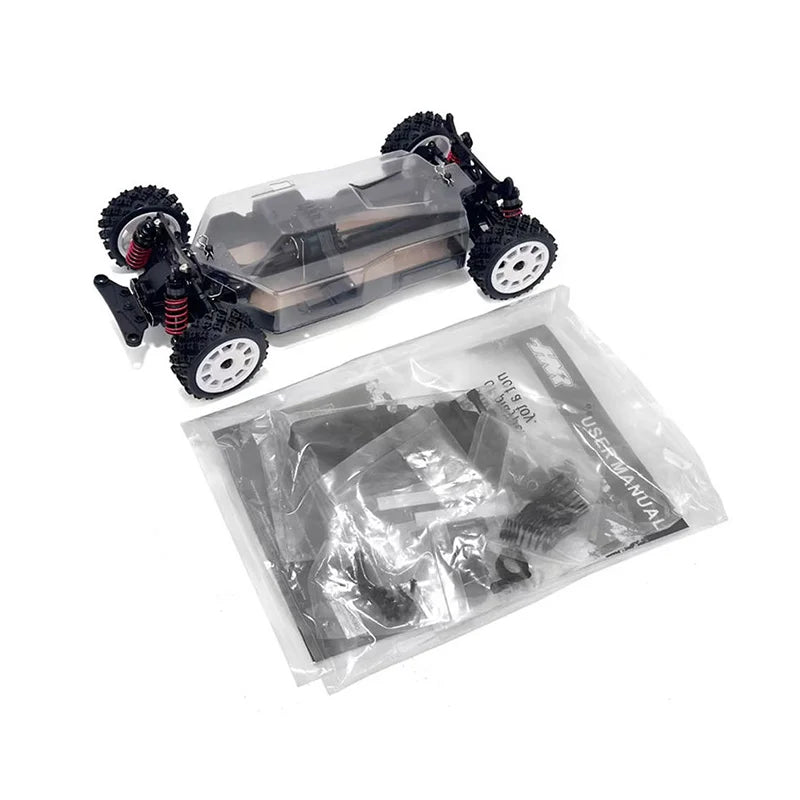 HNR H9804 Remote Control 1/10 Electric Four-Wheel Drive Brushless Rally Car 90KM/H Racing Off-Road Vehicle RC Model Foxhound RTR