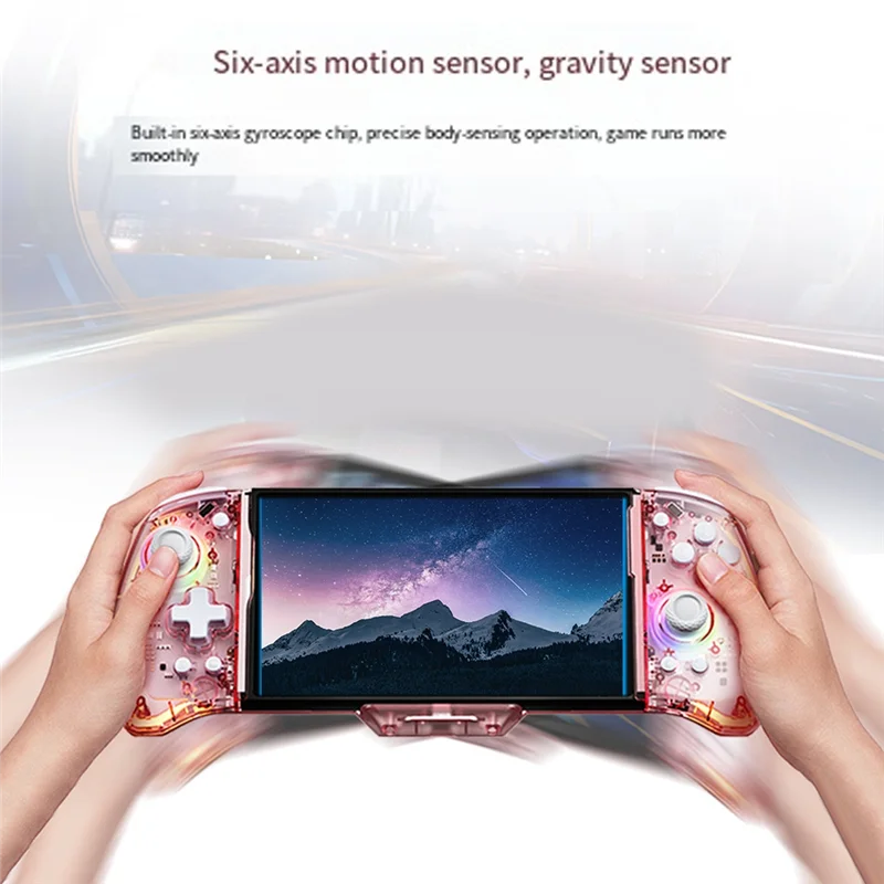 ELECT-Für Schalter Gamepad Controller Eingebaute 6-Achsen-Gyro Design Handheld Grip Doppel Motor Vibrationen Joypad