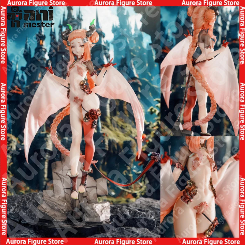 In Stock 100% Original AniMester Yayako Little Succubus 1/7 Anime Statue Machine Girl Toy Gift Model Collection Decoration Hobby
