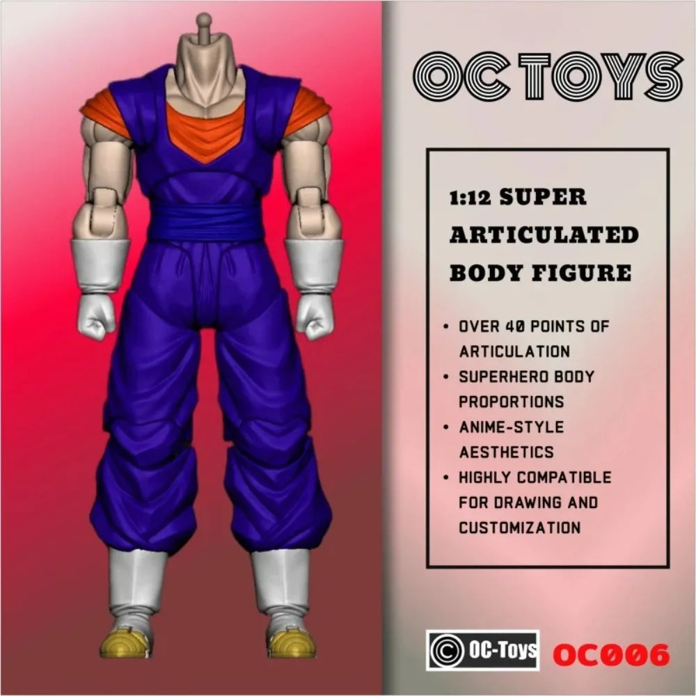 【In Stock】Shipped Within 24 hours OCTOYS vegito 06 Dragon Ball Vegitto Super Saiyan SHF 3.0 Body Movable Anime Action Figure