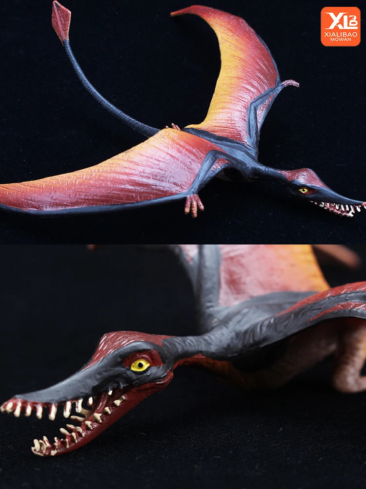 Jurassic Simulation Dinosaur Toy Pterodactyl Pteranodon Haztergo Pterosaur Model Action Figure Animal Collection for Kids Gift