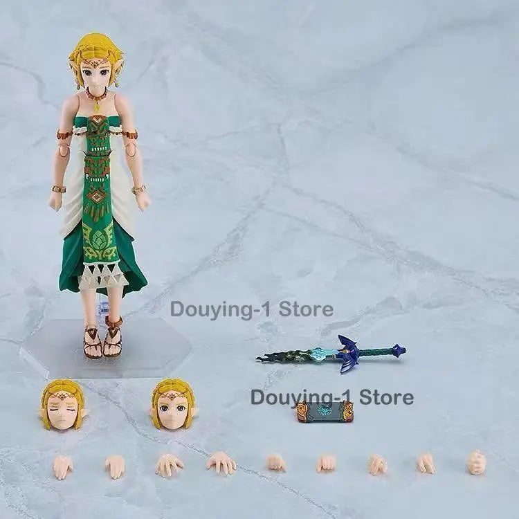 In Stock MaxFactory FIgma GSC Tears of the Kingdom Zelda Princess Anime Action Figures Toys Gift Collectible Model Ornaments