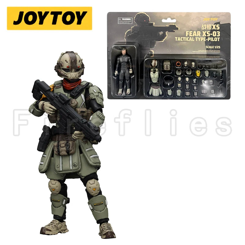 1/25 JOYTOY Action Figure Battle of the Stars Fear XS-01 Night Raid type Fear XS-02 Assault type Fear XS-03 Tactical
