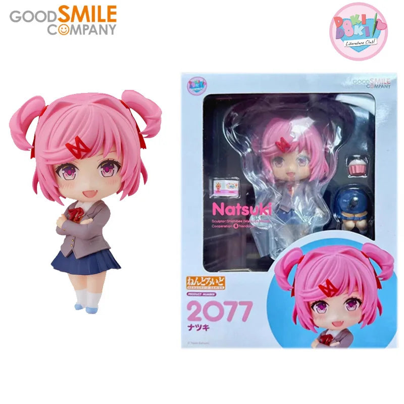 Good Smile Genuine Nendoroid Doki Doki Literature Club! Anime Figure POP UP PARADE Yuri Sayori Natsuki Monika Action Figure Toys