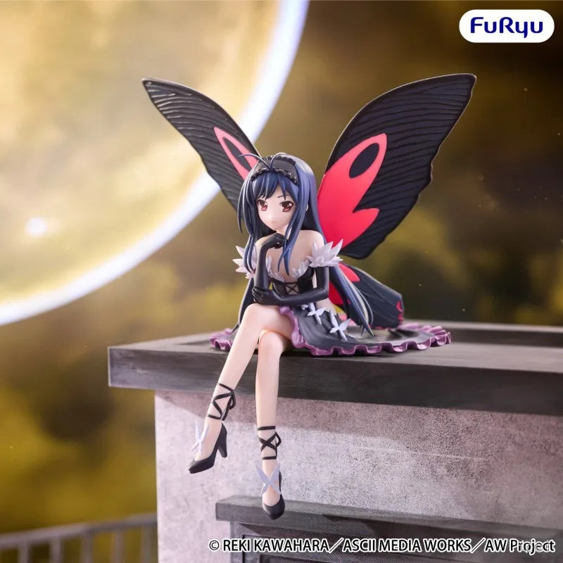 June 2026 Pre-sale Original FuRyu Noodle Stopper Figure Accel World Kuroyukihime 16CM Desktop Anime Toys Model Ornament Gift