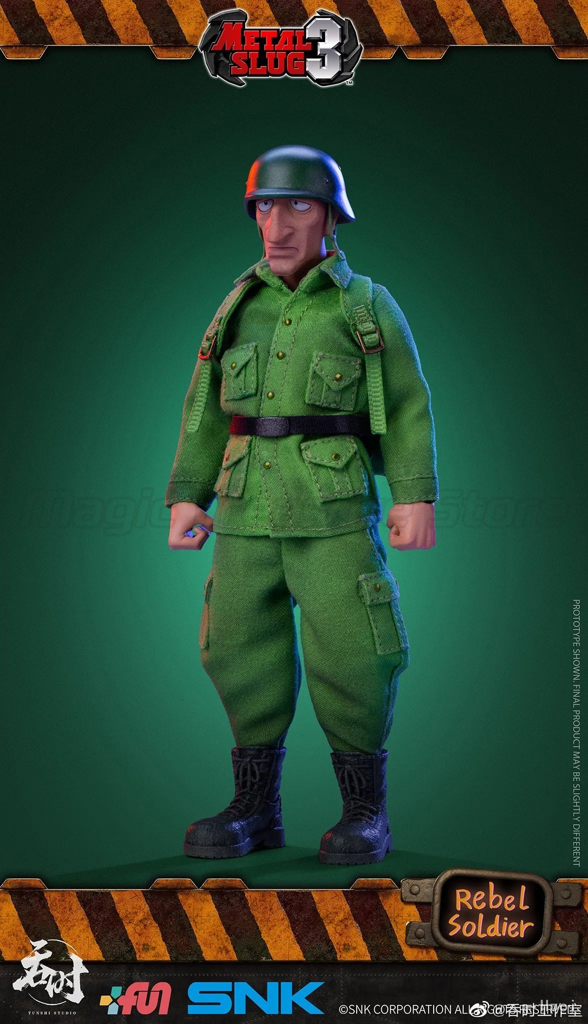 【MT】Original TUN SHI Metal Slug 3 Rebel Soldiers Single Set 1/12 Action Figure Toy Collection