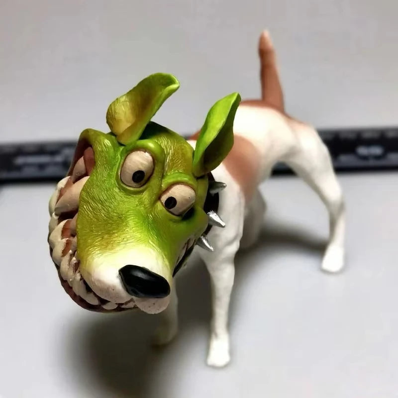 The Mask Dog Action Figures Statue Anime Figure Collection 7cm PVC Model Figurine Desktop Decor Toys Ornaments Children Gifts