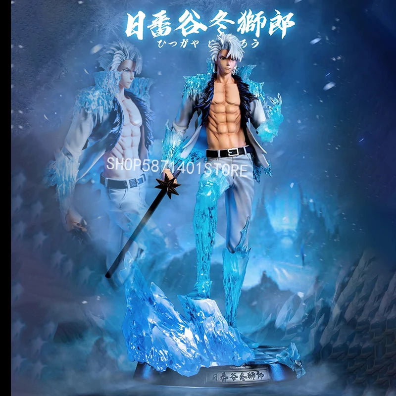 Anime BLEACH Figur Hitsugaya Toushirou Actionfigur Soul Society Gotei 13 32 cm PVC Sammlung Statue Modell Figur Spielzeug Geschenke