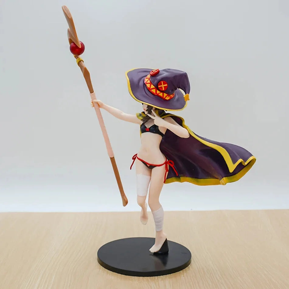 TAITO God's Blessing on This Wonderful World 23cm Megumin Action Figure Cute Figurine For Girls Droppshiping Model Toys gift
