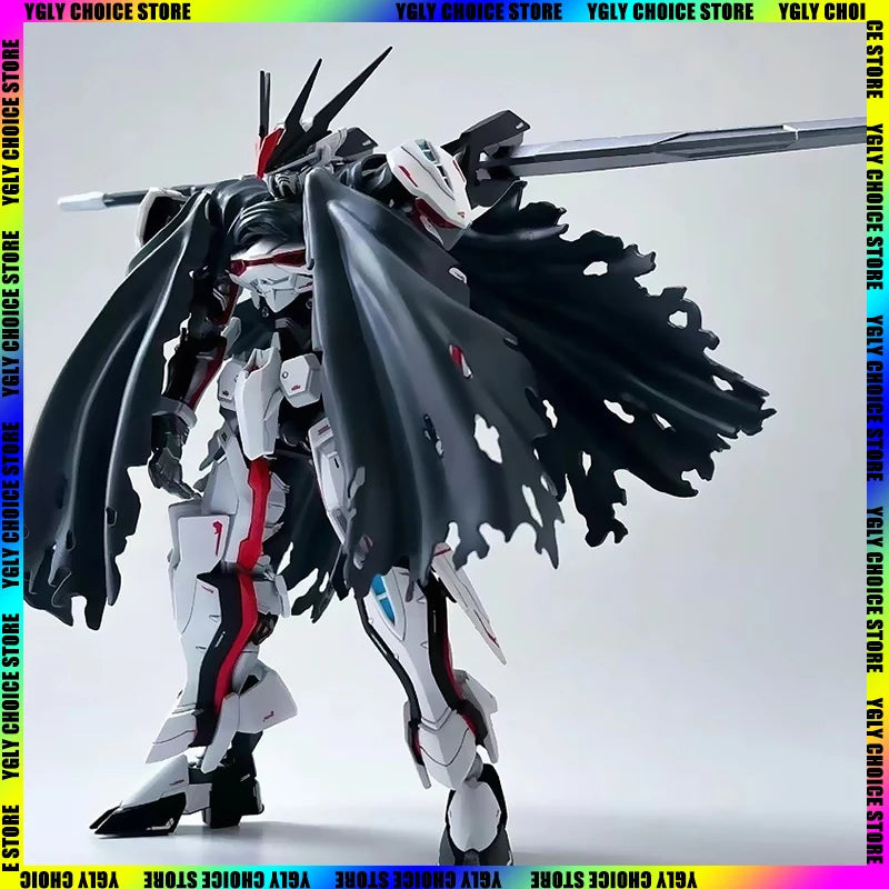 Anime Figur HG Heretical Cloak King Zusammengebaute Modellfigur 1/144 Modell Anime Peripherie Ornament Geschenk Mecha Krieger Ornament