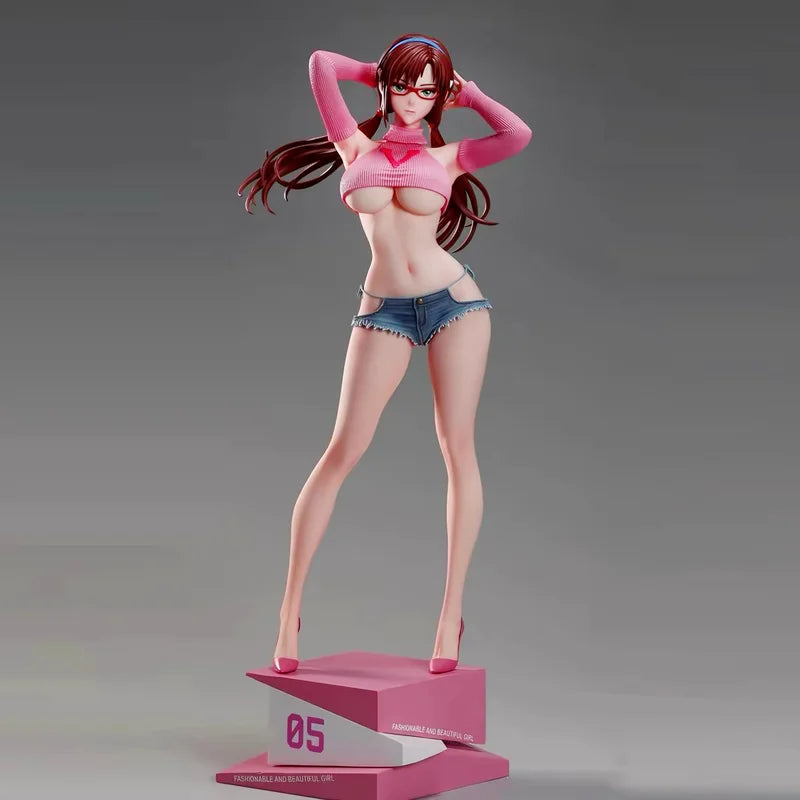 30cm Campus Deskmate Makibo  Makinami Mari  Summer Girlfriend Series Can Be Move Favorites Gk Model Figures Anime Toys Gift