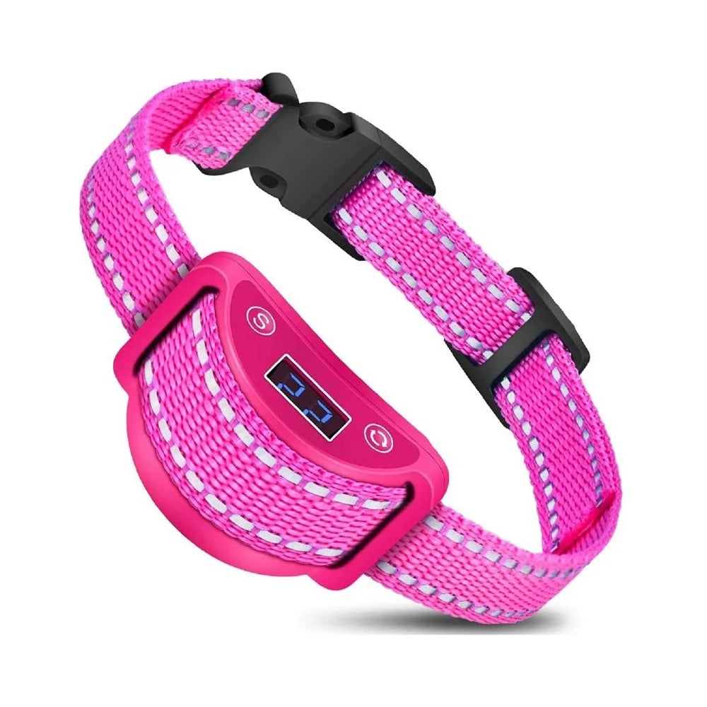 Paipaitek Anti-Miau-Halsband für Katzen, automatisches Katzenbellhalsband mit Ton-, Vibrations- und Schockfunktion, wasserdicht und wiederaufladbar