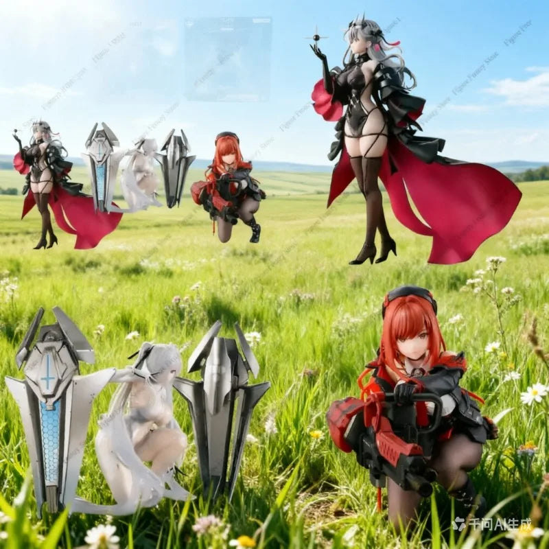 Special Offer Bandai First Lottery Gods of Victory NIKKE Chapter 6 Rapi Red Hood Cinrella Mornia Second Effect Action Figure