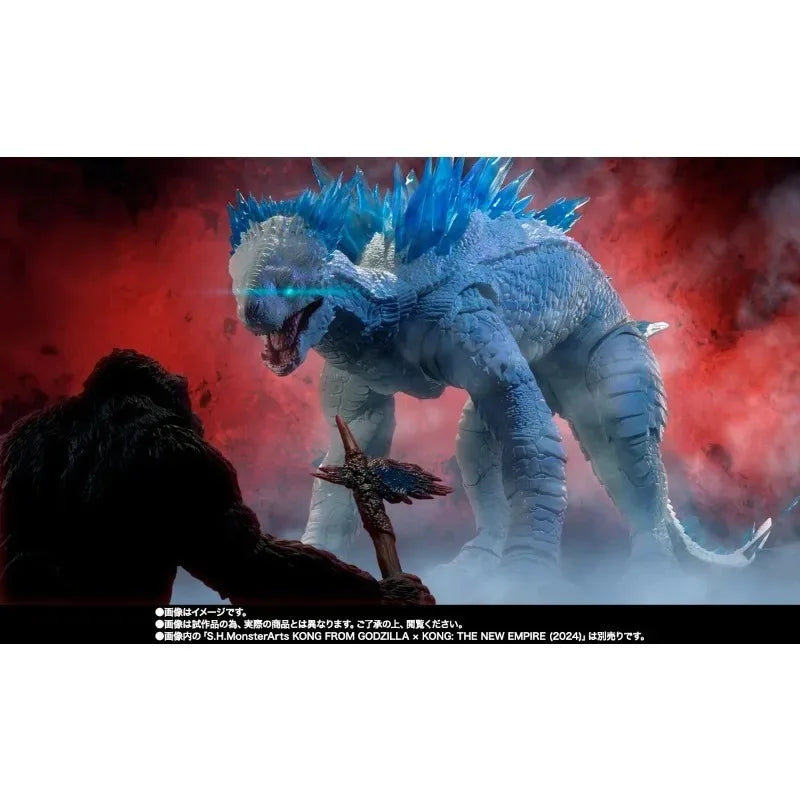 Spot Salein stock 100%Original BANDAI S.H.MonsterArts SHM SHIMO From Godzilla Kong: The New Empire Anime Figure Action Figures M