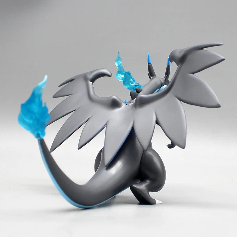 10cm Mega Charizard X Popular Anime Figure Model Gk Statue Boys Collection Desktop Decoration Ornament Doll Toys Gifts
