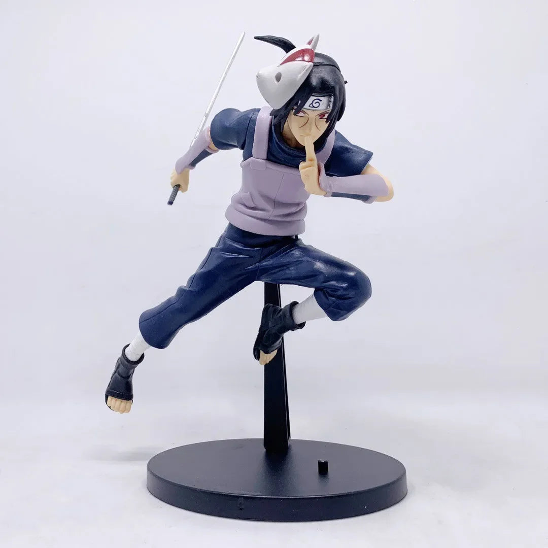 15cm Bandai Naruto Anime Figure Uchiha Itachi Action Figure PVC Collection Model Doll Ornaments Toys Gifts